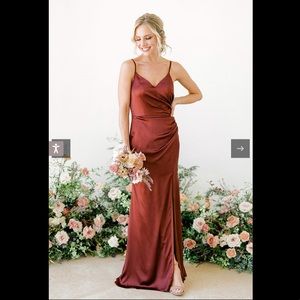 Revelry Rory Satin Dress